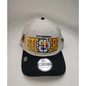 New Era Pittsburgh Steelers 39thirty Draft 3930 Pitste Cap Hat Men' Medium/Large